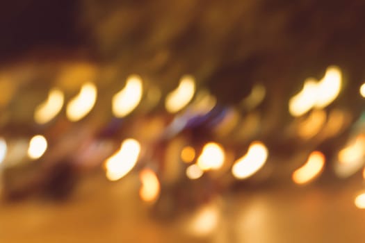 blurred city lights in the night, bokeh background, abstract background