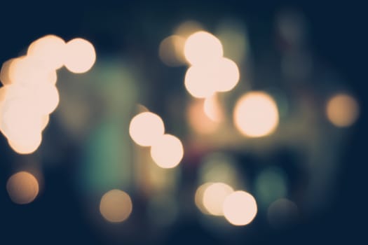 blurred city lights in the night, bokeh background, abstract background