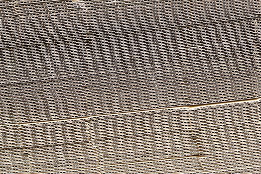 Corrugated cardboard texture