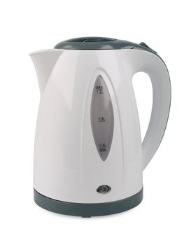 electric kettle isolated on white background