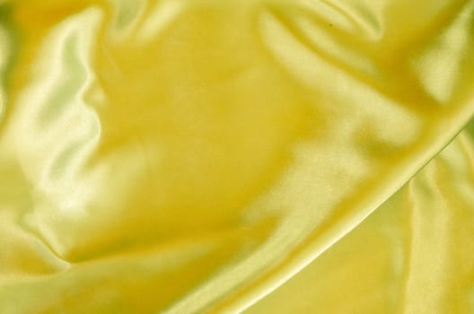 Smooth elegant yellow silk can use as background