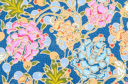 Background of Thai style fabric, General native Thai style handmade fabric pattern
