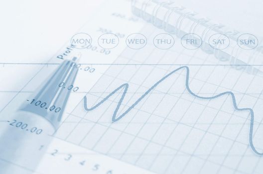 Business graph analysis report. Accounting