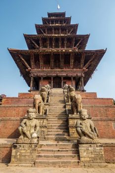 Nyatapola temple in Bhaktapur, Nepal