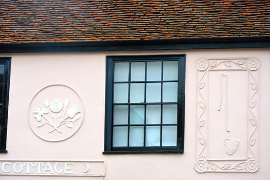 Traditional Cottage Pink Pargeting