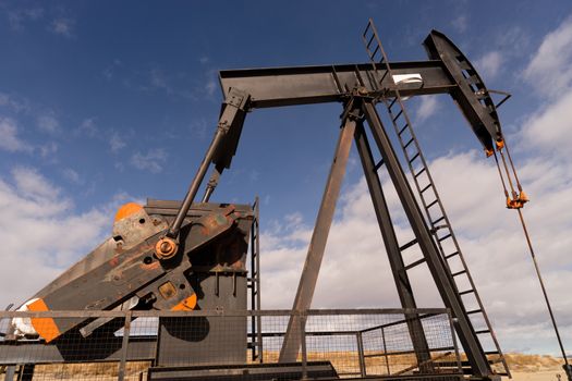 A device used for oil exploration in Wyoming