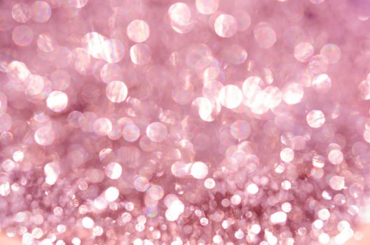 Pink birthday blurred background
