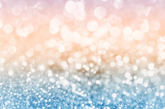 Soft pink and blue light abstract background.