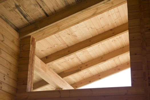 Wooden beams - very good material for construction