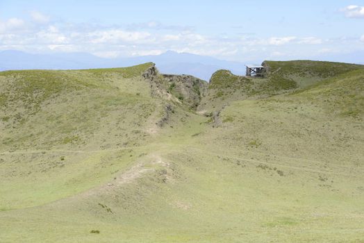 Latin American picturesque mountains view.