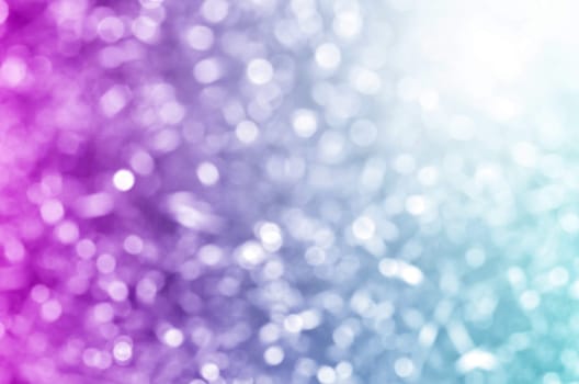 Blue violet bokeh abstract light background