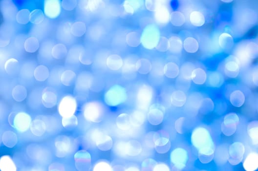 abstract background blue bokeh circles