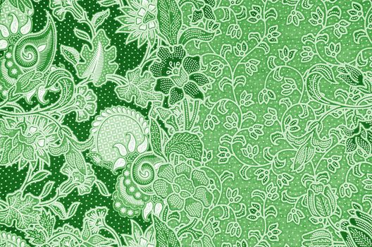 Pattern for traditional clothes include batik