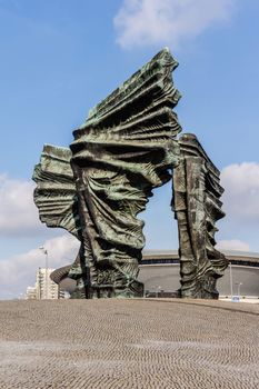 Silesian Insurgents' Monument in Katowice, on March 03, 2013. Unveiled in 1967, monument commemorates Silesian uprisings against German authorities in the years 1919-1921