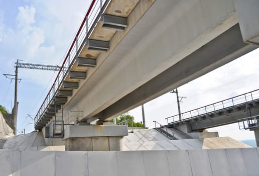 the concrete overpass