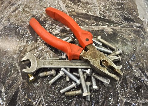 combination pliers wrench bolts