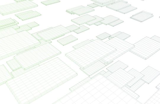 Network Architecture of the Internet and Data Exchange