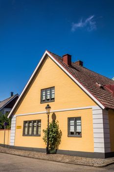Small house in Ystad, Scania region, Sweden.
