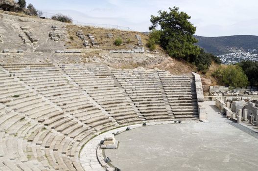 Ancient amphitheatre in Bodrum, Turkey