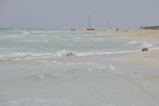 Varadero carrebean blue see beauty in Cuba.