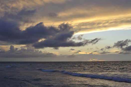 Varadero carrebean blue see beauty in Cuba.