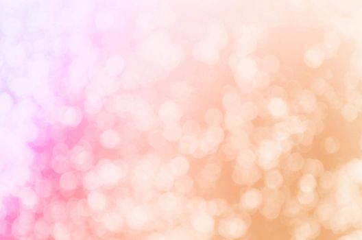 Defocused gold Bokeh light Vintage background. Christmas background.