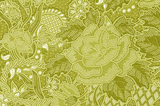 Traditional batik sarong pattern background