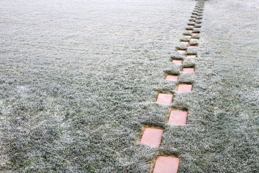 Frost trail of bricks 