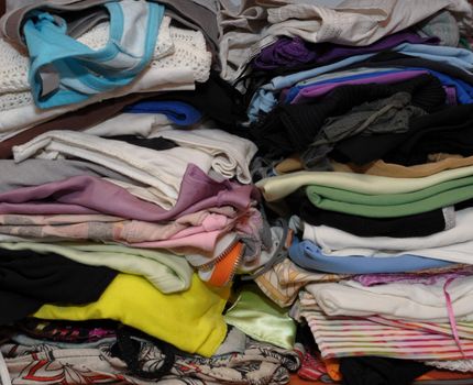 pile of clothes