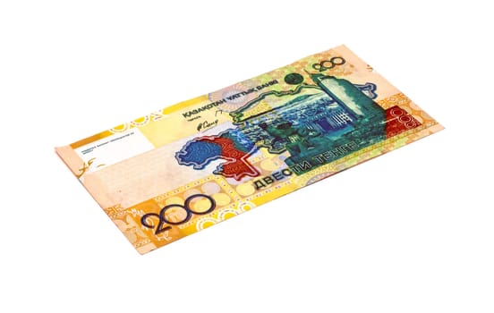 Kazakhstan currency 200 Tenge bill