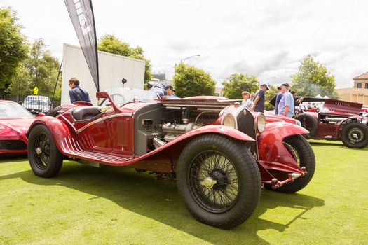 The  Alfa Romeo Owners Club of Australia hosted the Alfa Romeo Spettacolo, an annual high-end car show, at Wesley College in Melbourne, Australia on November 29, 2015.