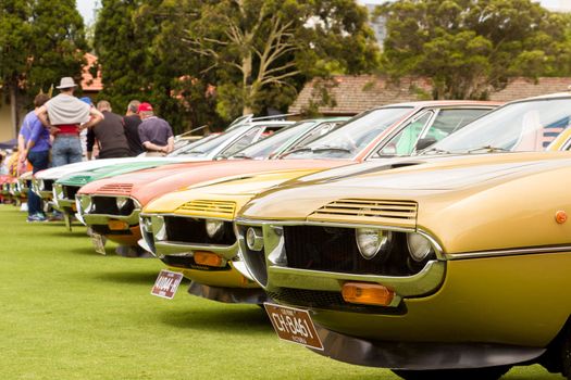 The  Alfa Romeo Owners Club of Australia hosted the Alfa Romeo Spettacolo, an annual high-end car show, at Wesley College in Melbourne, Australia on November 29, 2015.