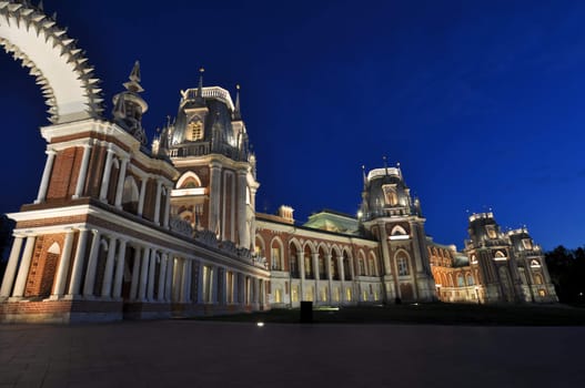 Tsaritsino palace. Moscow. Russia.