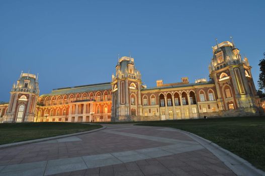 Tsaritsino palace. Moscow. Russia.