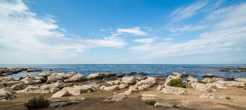 the sunny day on the Adriatic coast