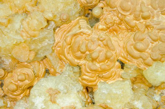 Close up of Surface of yellow stone background