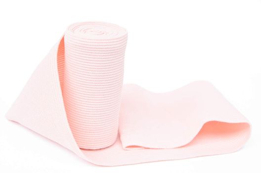 Medical bandage on a white background