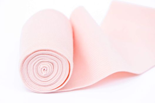 Medical bandage on a white background