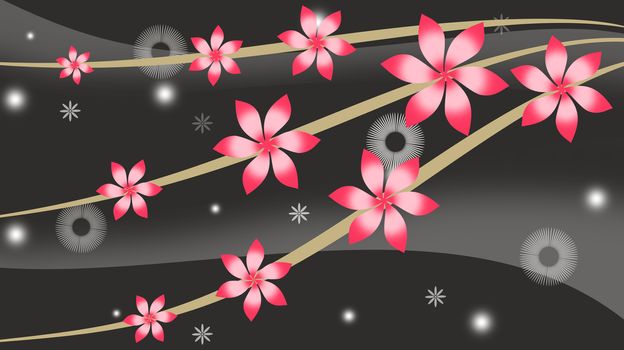 Spring flower background