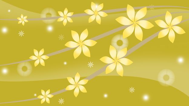 Spring flower background