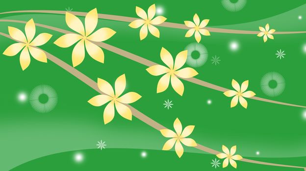 Spring flower background