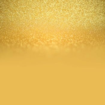 Abstract gold glitter holiday background with copy space