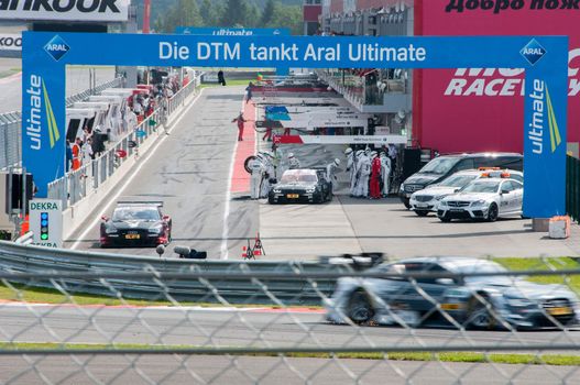 DTM (Deutsche Tourenwagen Meisterschaft) on MRW (Moscow RaceWay), Moscow, Russia, 2013.08.04