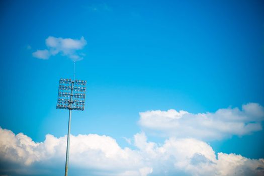 Cloudy blue sky abstract background, blue sky background with tiny clouds