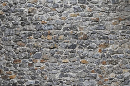 Old style rough stone rock wall texture