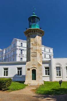 Old Constanta lighthouse near the romanian navy headquarter 