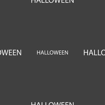 Halloween sign icon. Halloween-party symbol. Seamless pattern on a gray background. illustration