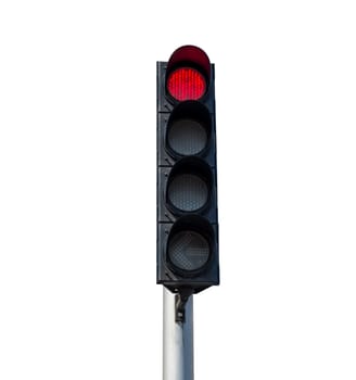 Traffic lights isolated on background