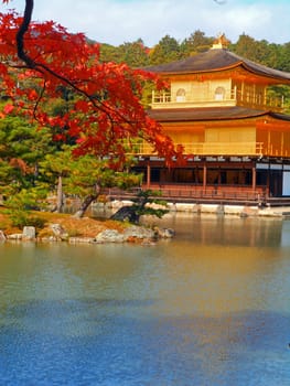 Kinkakuji-temple in Kyoto