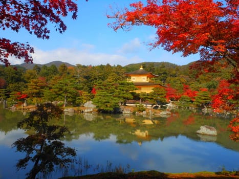Kinkakuji-temple in Kyoto